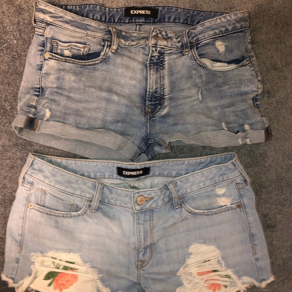 Size 12 Express Jean shorts